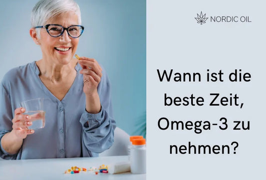 Wann ist die beste Zeit, Omega-3 zu nehmen?