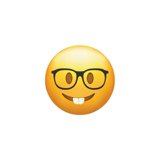 Emoji mit Brille