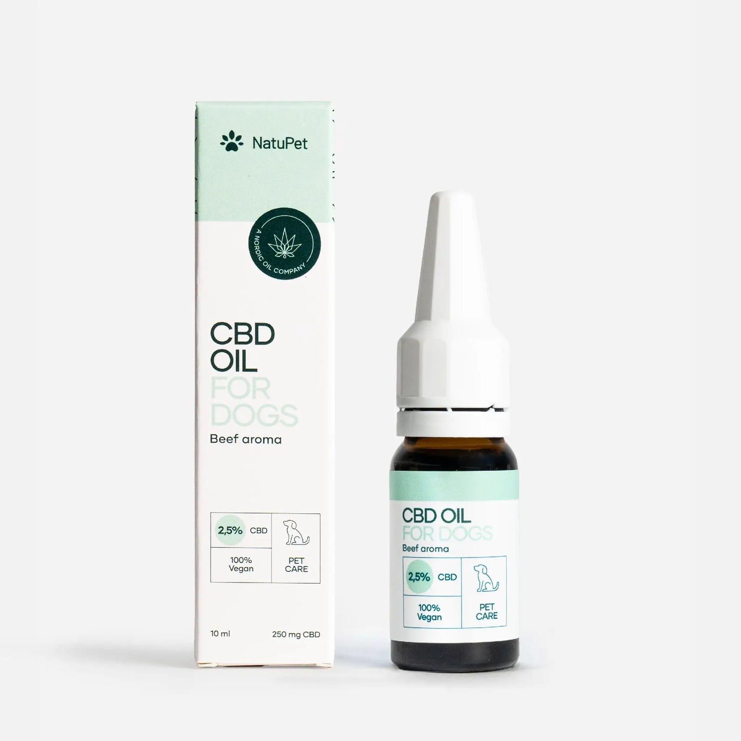 CBD Öl für Hunde - Rind (2,5%)