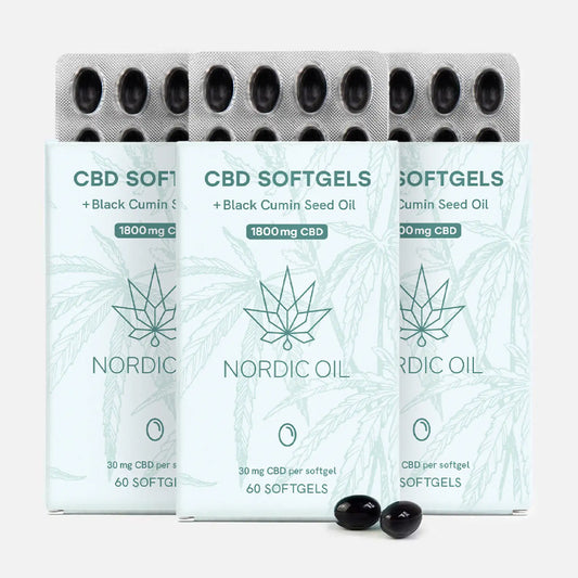 3FÜR2: CBD Kapseln (1800mg)